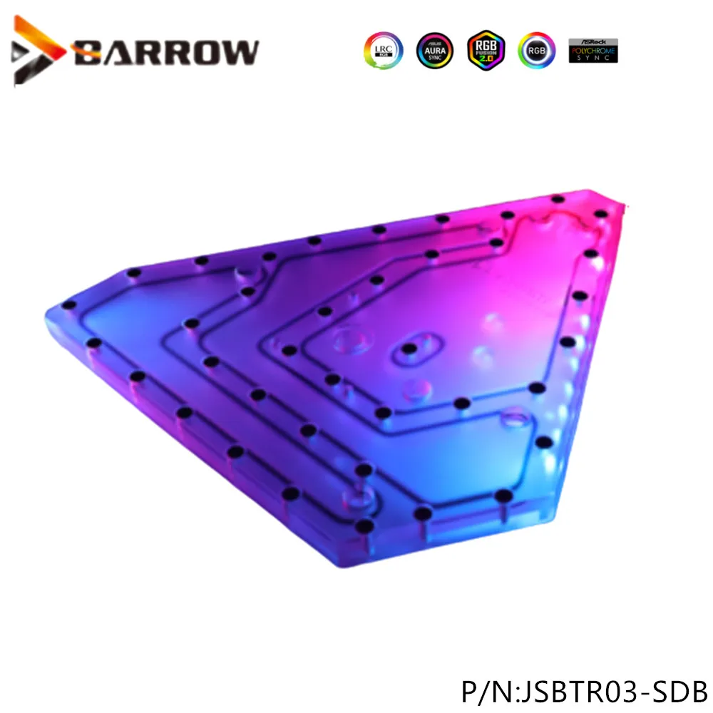 Barrow JONSBO TR03 плата Водного Канала шасси водный канал стандарта Intel CPU блок водяного