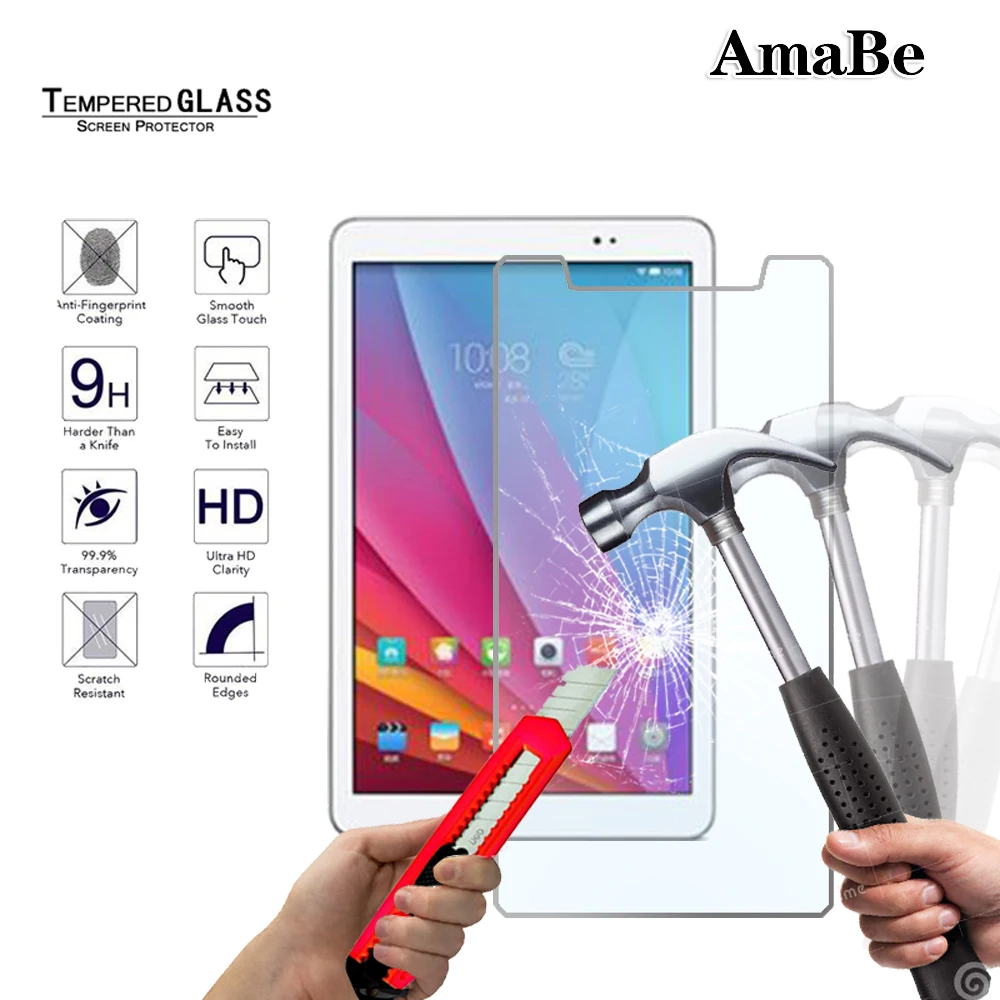 Anti Impronte Digitali Tablet Temperato Pellicola Di Vetro Per Huawei Honor T1/Mediapad M2/T1 7.0/T1 8.0 Trasparente Protezione Dello Schermo Di Vetro