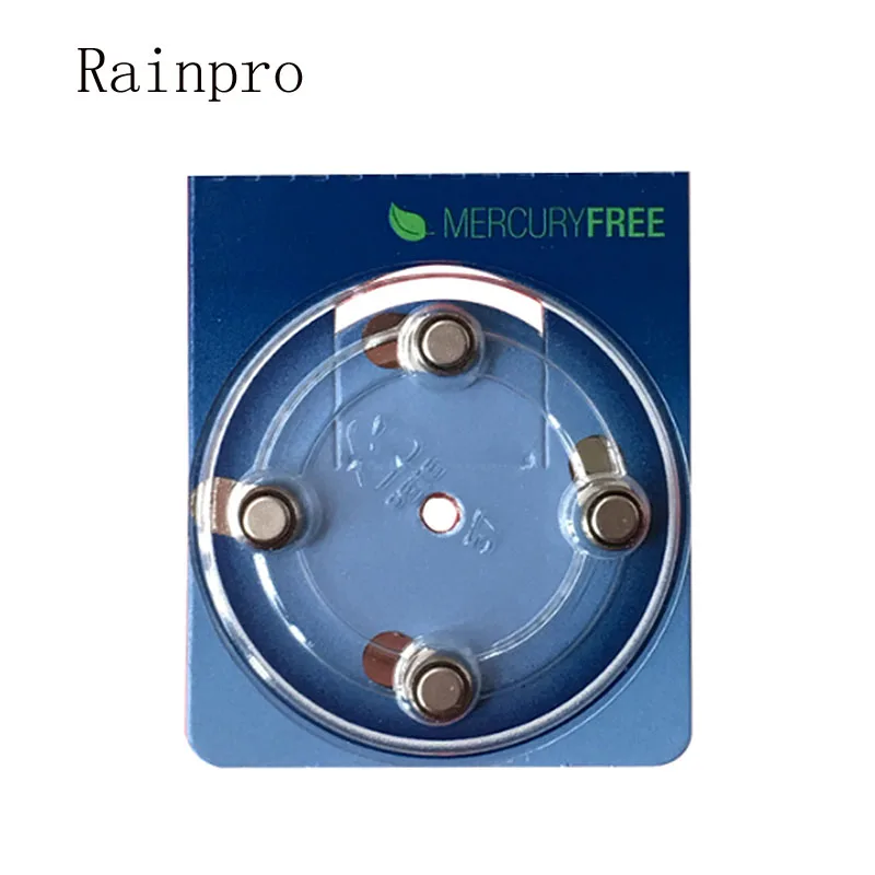Батарейки для слуховых аппаратов Rainpro 8 шт./лот (2 упаковки) S10A PR70 A10 цинковая