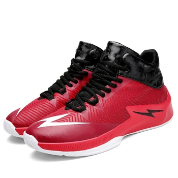 

TaoBo Thunder Basketball Shoes Men High Top Sport Shoes Jordan Light Tights Waterproof Basketball Shoes for Outdoor Sports