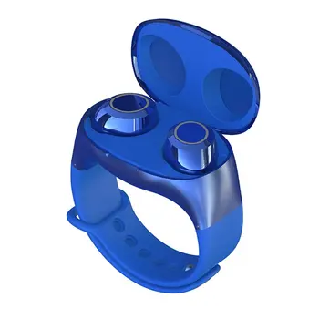 

2-in-1 Wireless Earbuds HM50 Fitness Smart Sports Watch Wristband Smartband Earpieces Headset Bracelet Wrist Headset