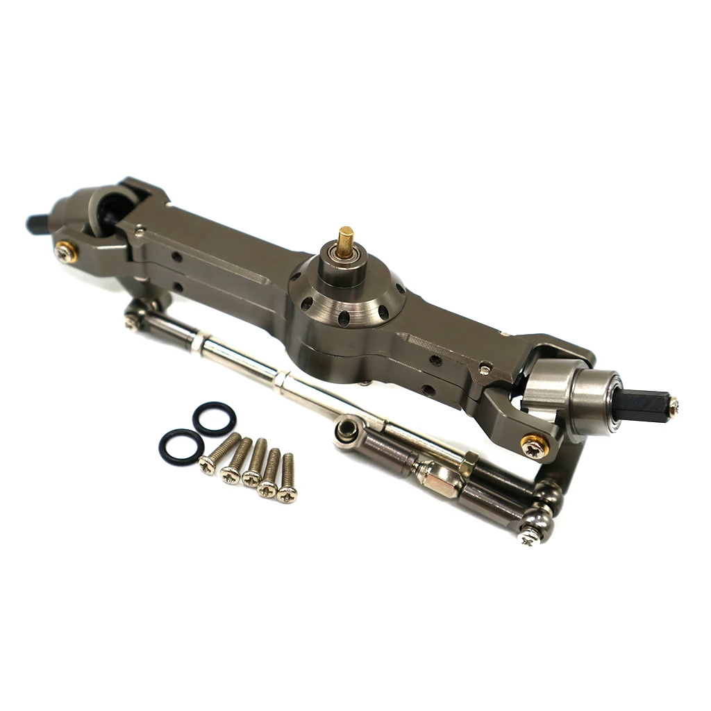 Metal Full Front Axle For D90 MN-90 Car Vehicle Upgrade Accs Kit Titanium