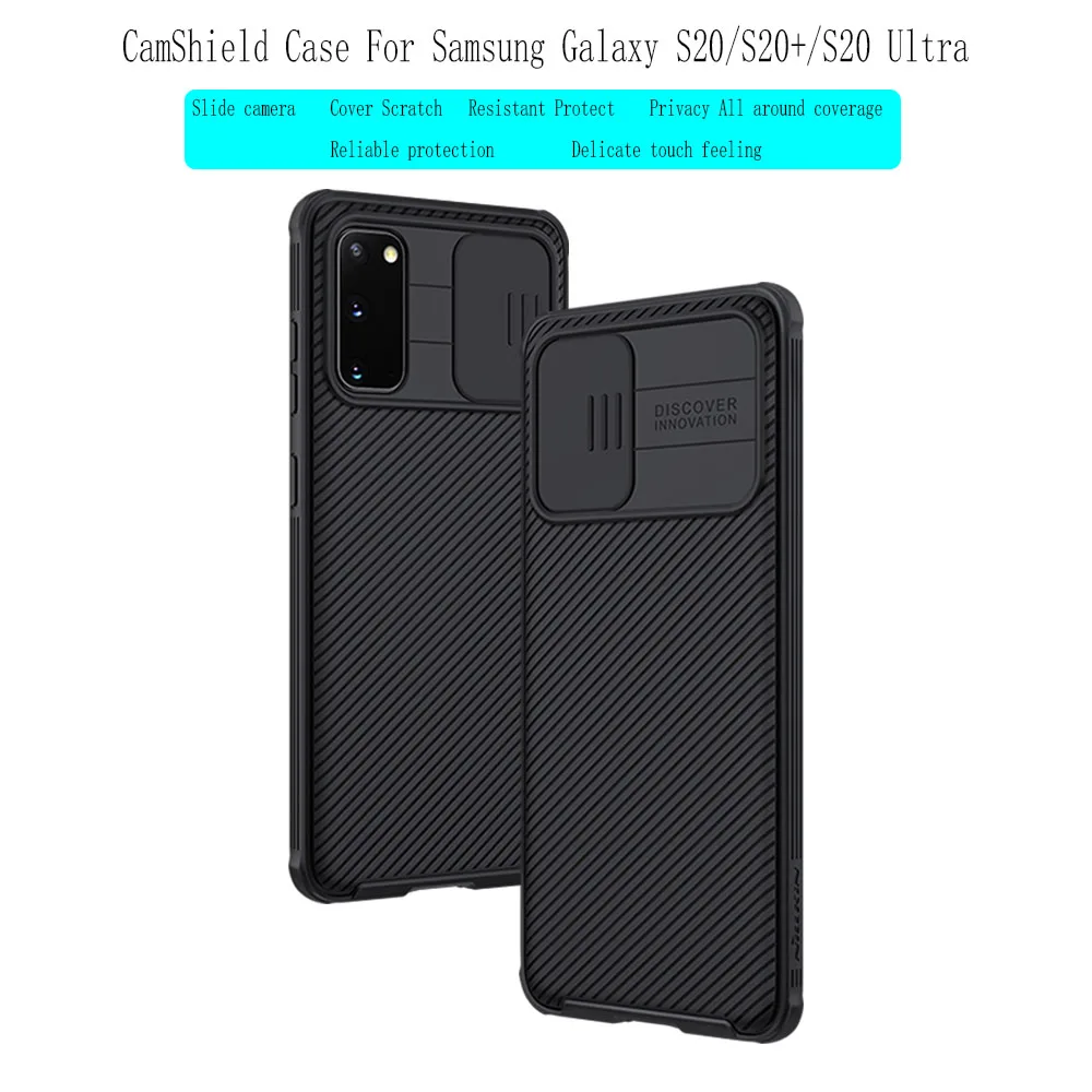 Чехол для Samsung Galaxy S20 Ultra 5G чехол FE 2020 NILLKIN Cam задняя крышка ПК защитный Note 20 Slide