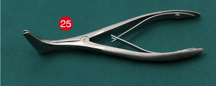 Nasal e Nariz Ferramenta de Cirurgia Cavidade Plástica Almofada Extrusora Nasal Guia Tesoura Septal 10 Instrumentos p pálpebra