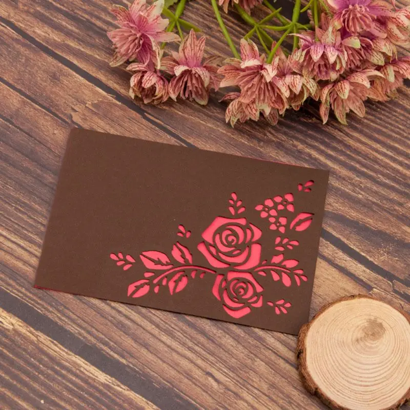 

1Set Rose Flower Metal Cutting Dies Stencil DIY Scrapbooking Album Stamp Paper Card Embossing Crafts Decor