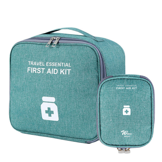 Layered Medicine Box Large-Capacity Home Portable Waterproof Fabric Medicine Cabinet Storage Box First Aid Kit