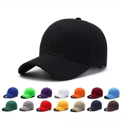 Baseball Cap Strapback Adjustable Solid Blank Caps Polo outdoors Style Visor Fashion Hat  One Size 54-60cm（Buy 2 Get 1 Free）