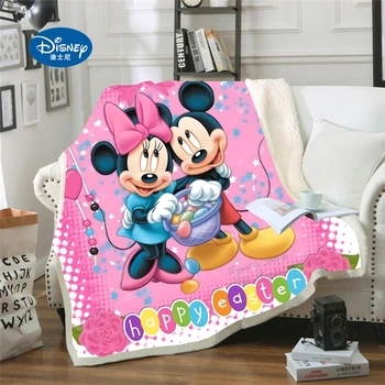 

Disney Baby Fleece Blanket Design Flannel Fleece Blanket Printed Sofa Warm Bed Throw Blanket Adult Blanket Kids Gift