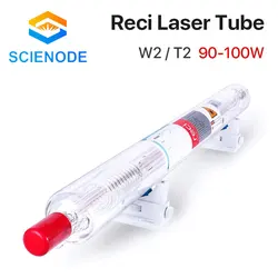 Scienode – Tube Laser Reci W2 & T2 en verre Co2, 1250mm 80W 65W, pour Machine de gravure et de découpe, qualité 2021 