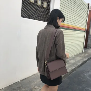 

2020 New Style Shoulder Bag Simple Square Sling Bag Broadband Shoulder Bag