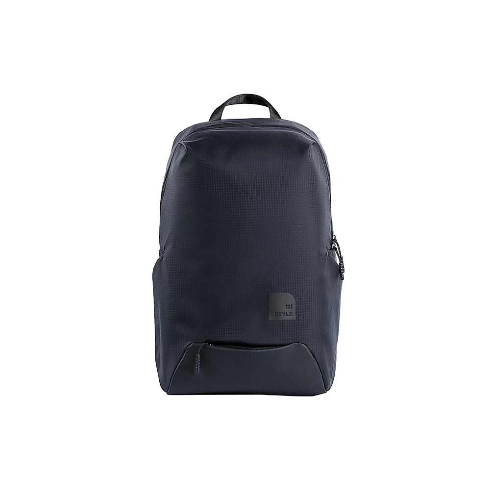 Оригинальные спортивные рюкзаки Xiaomi для отдыха, бизнес, 23L, емкость, охлаждающая, для студентов, 15,6 дюймов, сумка для ноутбука для мужчин и женщин - Цвет: Черный