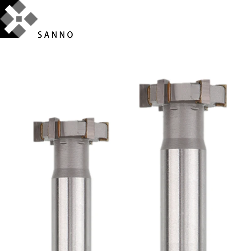 3pcs High Quality T mill with brazing edge, welded - flute end mill  12x8x10  T Slot Milling Cutter CNC Lathe Carbide End Mill (5)