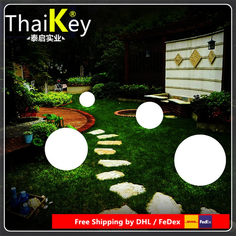 

RGB 16 Colors Remote Control Rechargeable Battery Operated Led Glowing Ball lighting Sphere By DHL FEDEX