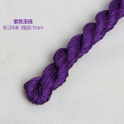 Vibrant 100% Cotton Embroidery Thread for Crafts and Hand Embroidery (Purple)