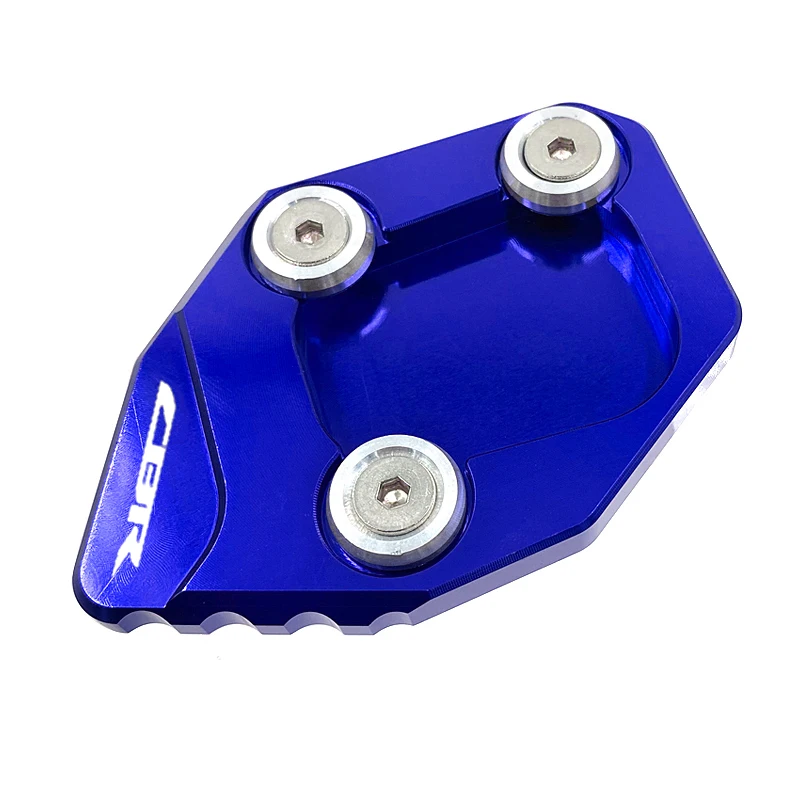 CNC Kickstand Foot Side Stand Extension Pad Support Plate For Honda CBR600RR 2007 2008 2009 2010 2011 2012 CBR 600RR CBR 600 RR (21)