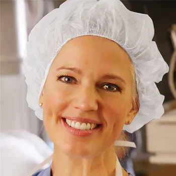 

50pcs Hair Cap Adjustable Scrub Cap Sweatband Bouffant Hat Breathable Safety Nurse Hat Hair Cover Hat Wide Elastic Band 42