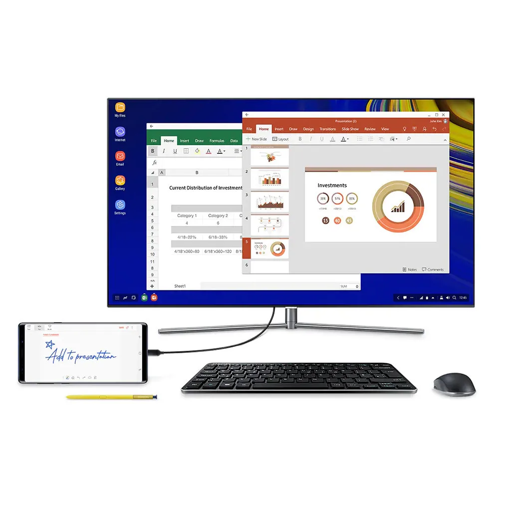 Dex кабель для samsung USB C type-C к HDMI 4K кабель HD ТВ цифровой av-адаптер для samsung Note 9 DeX HDMI конвертер Кабель 529