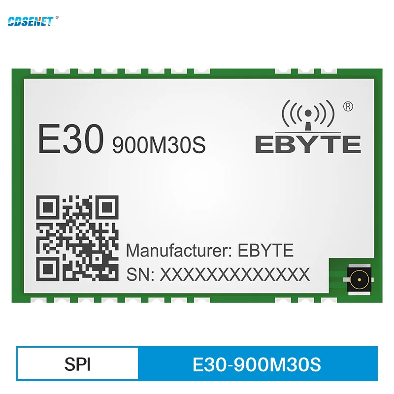 Silicon Labs SI4463 Chip Spotgoods Wireless Radio Frequency Module SPI Digital Half-duplex Communication Consumption E30-900M30S new original 50pcs gm3085e sop 8 3 3 5v half duplex rs 485 rs 422 transceiver chip ic integrated circuit good quality