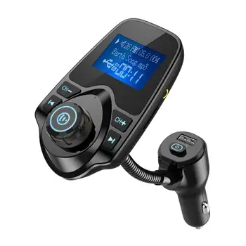 

T10 Car Bluetooth Hands-free Fm Transmitter Card Car Mp3 Caller Id Bluetooth Car Charger