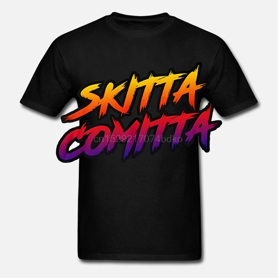 Оригинальный Skitta Comitta Merch-популярная футболка без ярлыка Мужская | одежда