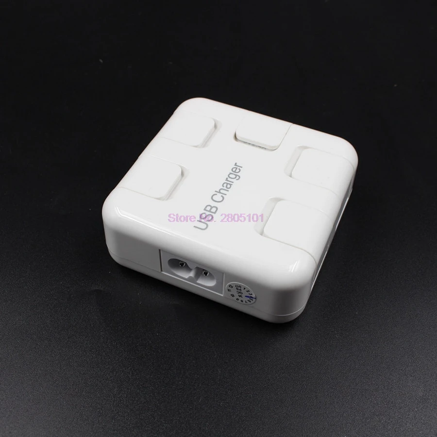 또는 50pcs 5V 5A 5 포트 USB 데스크탑 충전 스테이션 벽 충전기 고속 충전기 아이폰 4 5 6 6s 7 7S 7 plus