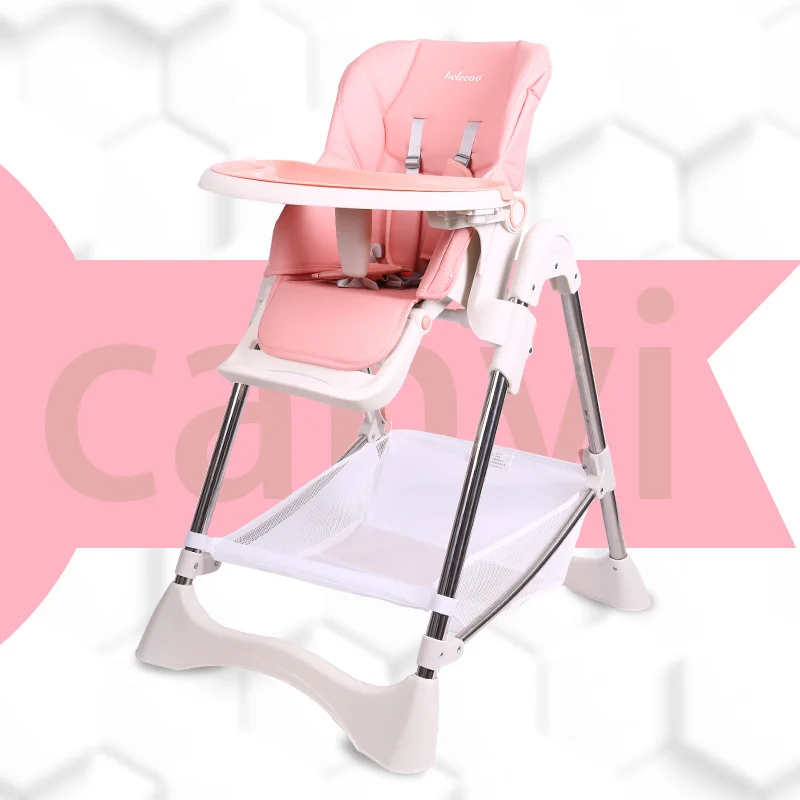 colour 2 Belecoo может детский обеденный стул многофункциональный детский складной стул портативный стол для еды - Цвет: colour 2
