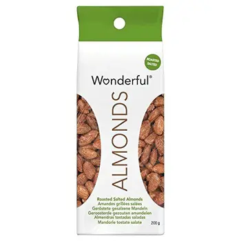 

Wonderful Almendras Tostadas Y Saladas (200g) (Paquete de 2)
