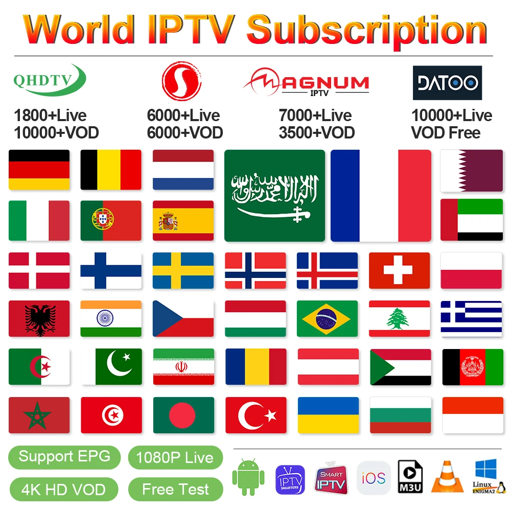 IP tv Франция QHD tv/Sansat/Datoo IP tv подписка Android M3u IP tv Арабский Германия Бельгия Испания Португалия греческий Швеция Италия IP tv