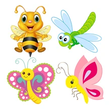 Lovely Bee Sting Butterfly Metal Cutting Dies Serangga Boneka Stensil untuk Diy Scrapbooking Kartu Dekoratif Embossing(China)
