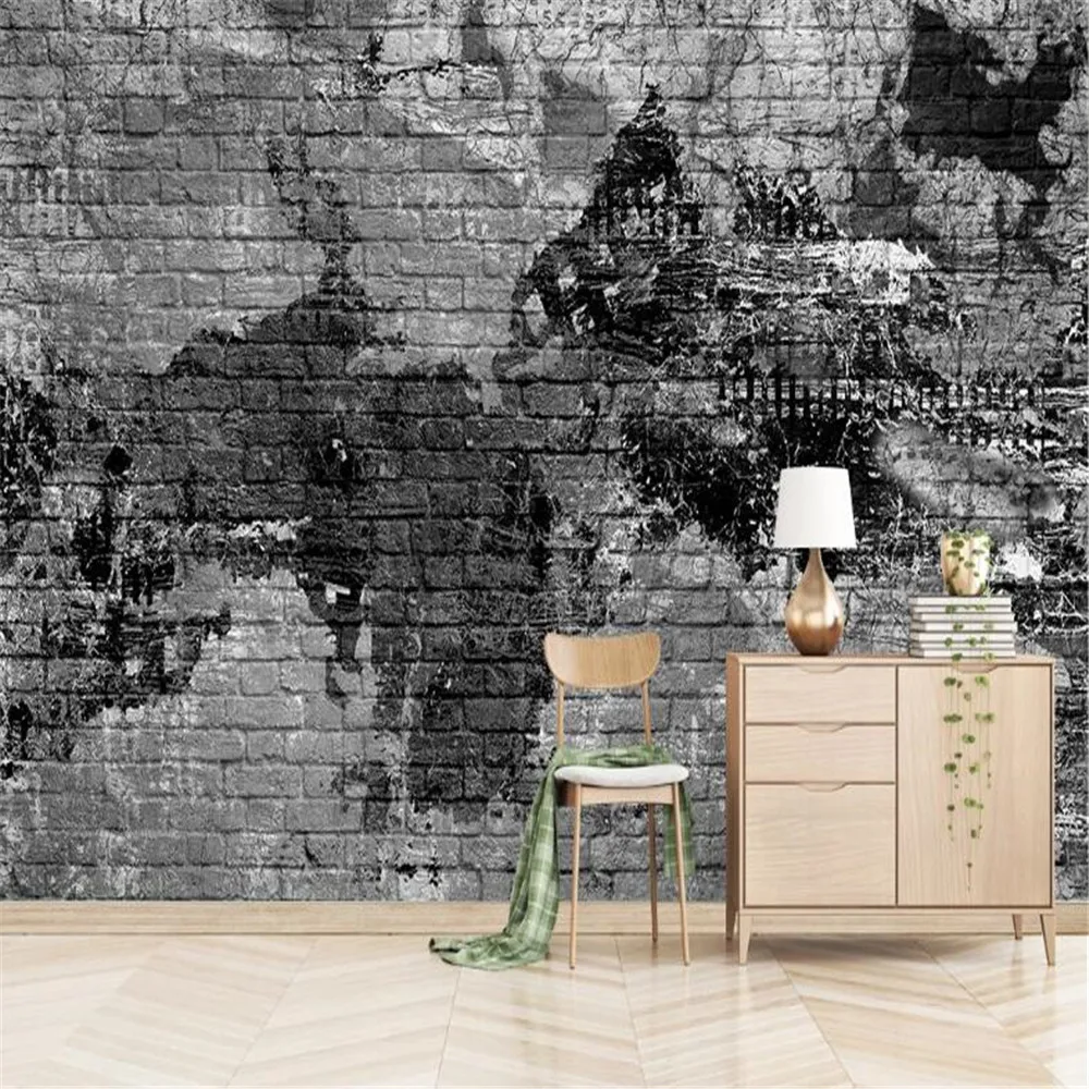 Milofi Manufacturers custom wallpaper mural 3d shabby art brick wall living room background wallpaper mural noble retractable manufacturers pickup roller electric tonneau cover for great wall poer 2019 2022 truck bed lid