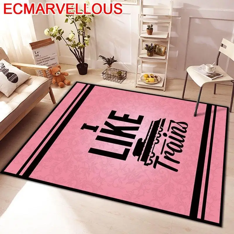 Комната черный круглый розовый Babyroom Tapete Infantil Tapis Enfant Chambre пушистый Tappeti Bagno площадь