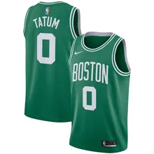 Мужская зеленая Джерси Jayson Tatum