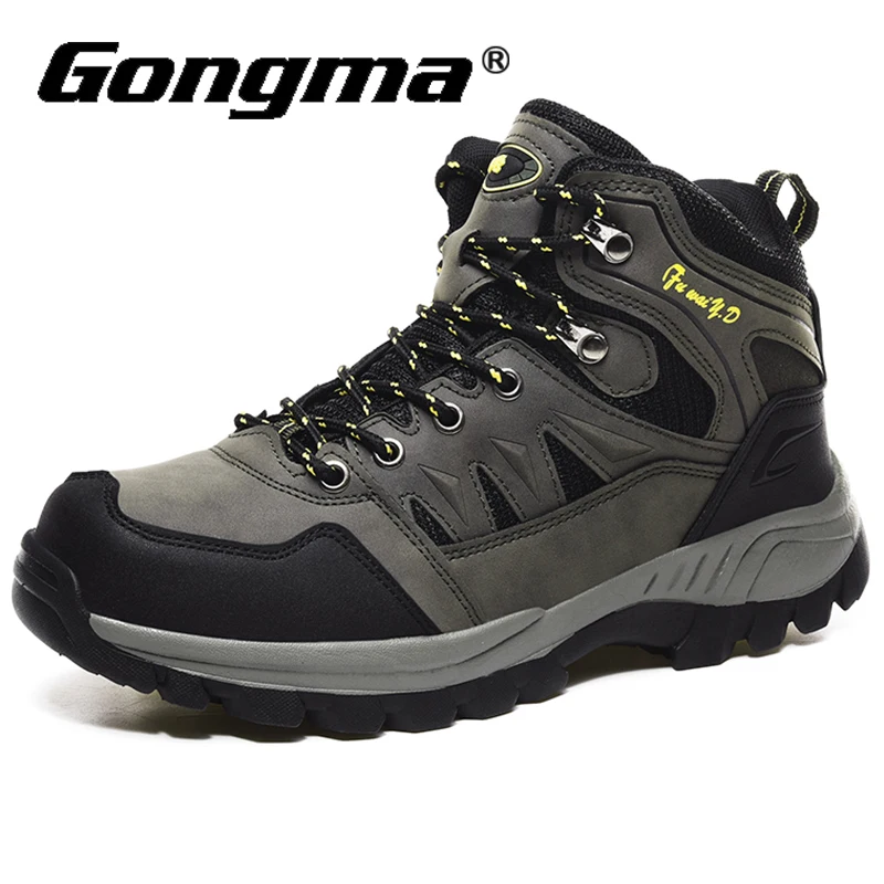 

Big Size 46 47 Men's Hiking Shoes Outdoor Trekking Shoes Man Stable Climbing Mountain Anti-slip Waterproof Platform Sneakers Men