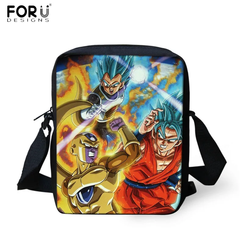 FORUDESIGNS/брендовые сумки-мессенджеры Dragon Ball, Аниме Супер Вегета, сумка через плечо для детей, мальчиков, рождественский подарок, повседневные сумки на плечо - Цвет: HME341E