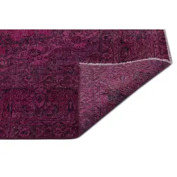 

Handmade Fuchsia Vintage Persian Area Rug 220x317 Cm-7'3''X10'5''