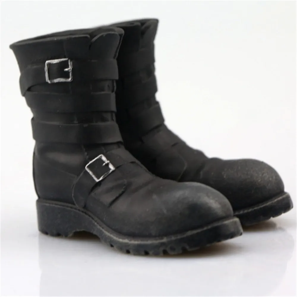 In-stock Kumik 1/6 Scale Male Boots Shoes Accessory Hollow 