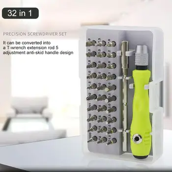 

32 In 1 Screwdriver Set Precision Mini Magnetic Screwdriver Bits Kit Phone Mobile for iPad Camera Maintenance Tool Repair