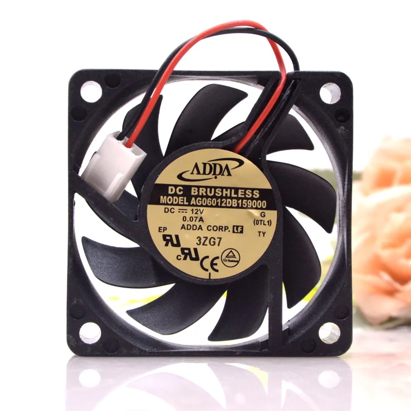 AG06012DB159000 для Adda DC 12V 0.07a 6015 ультра Тихая материнская плата процессора охлаждающий