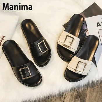 

2020 new summer women's shoes fashion slippers women sandals women comfortable non-slip flat shoes wear-resistant beach shoes