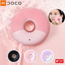 Xiaomi DOCO brosse de nettoyage du visage électrique MIJIA épurateur de peau à ultrasons Silicone sonique vibrateur nettoyant dispositif de nettoyage du visage(China)