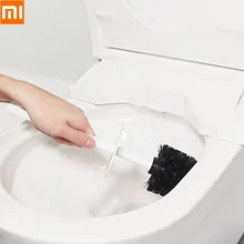 Xiaomi Новая туалетная щетка сильная дезактивация водонепроницаемый чехол экономичная очистка длинная ручка туалетная щетка для мытья дома