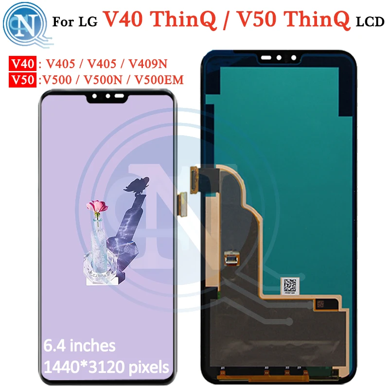 Для LG V40 V50 ЖК-дисплей для ThinQ аксессуары замены ЖК-дисплея 100% протестирован |