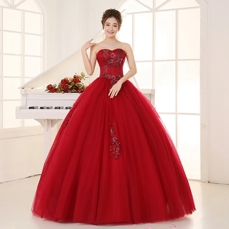 Сладкий 16 Бальные платья бордовые платья Quinceanera Embrodiery платье для выпускного вечера с бисером для девочек 15 лет vestido миди