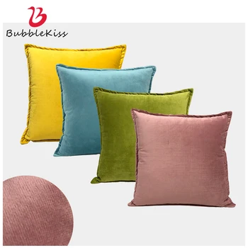 

Bubble Kiss 45cmX45cm Pillow Cover Nordic Modern Home Solid Color Living Room Sofa Decoration Throw Pillows Office Cushion Cover