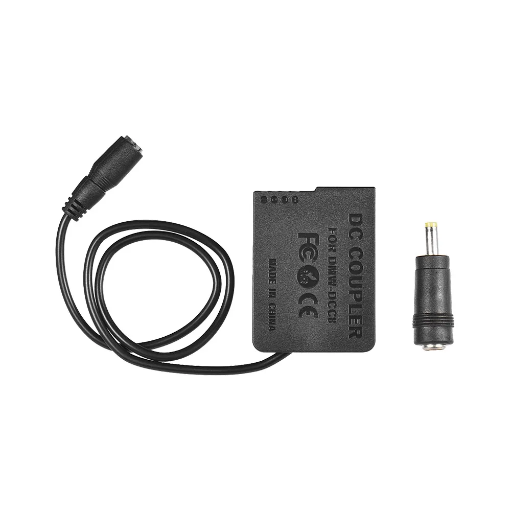 Andoer DMW-DCC8 соединитель постоянного тока USB Мощность адаптер Камера Зарядное устройство для DMC-FZ200 DMC-FZ1000 DMC-GH2 DMC-G5 Lumix GX8 G85 и т. д