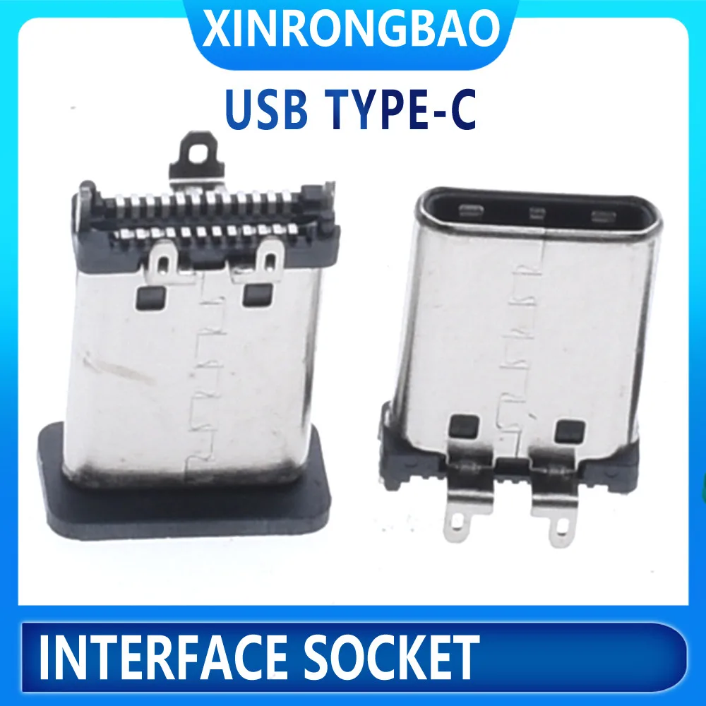 conector-tipo-c-3-0-24pin-smt-conectores-tipo-placa-de-bracadeira-entrada-usb-de-boa-qualidade