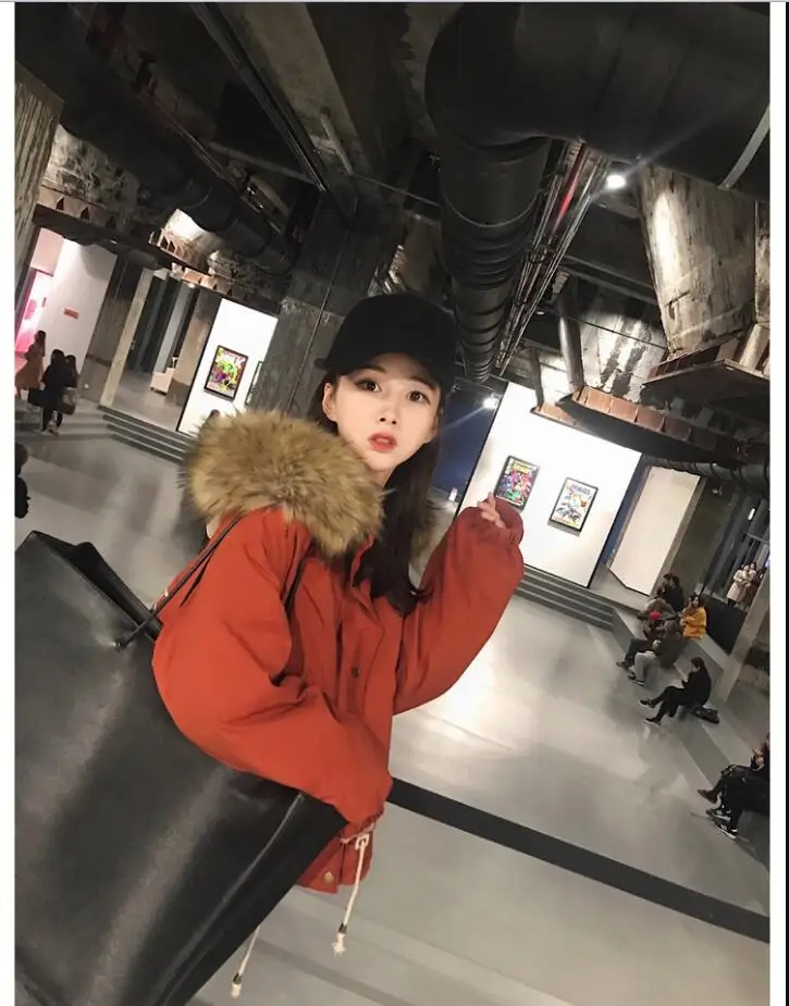 Женская парка veste d'hiver femmes canard doudoune lâche chaud vers le bas femme veste hiver manteau femmes
