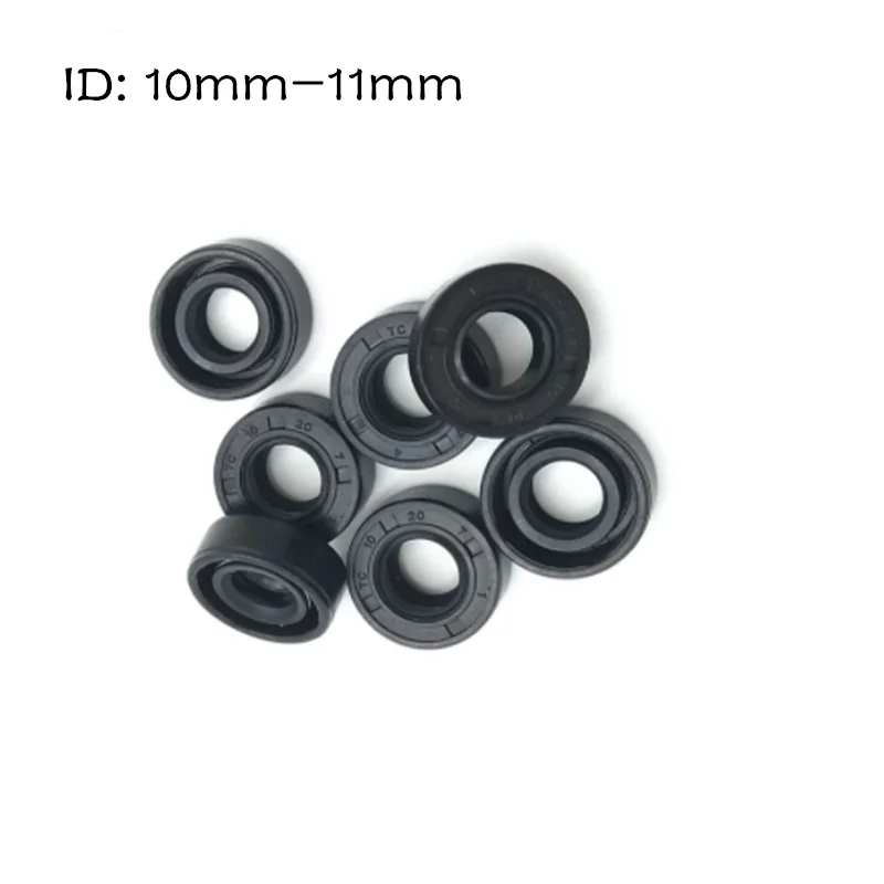 NBR масляное уплотнение вала силиконовая прокладка для уплотнений 10*18*7/19*7 10*20*5/7