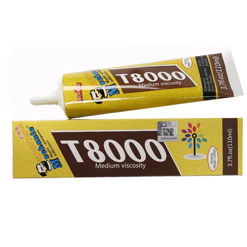 Механик 15 мл 50ML110ml супер сильный промышленный T8000 жидкий клей Авто Резиновый кожаный T-8000 клейкая текстильная ткань сенсорный экран