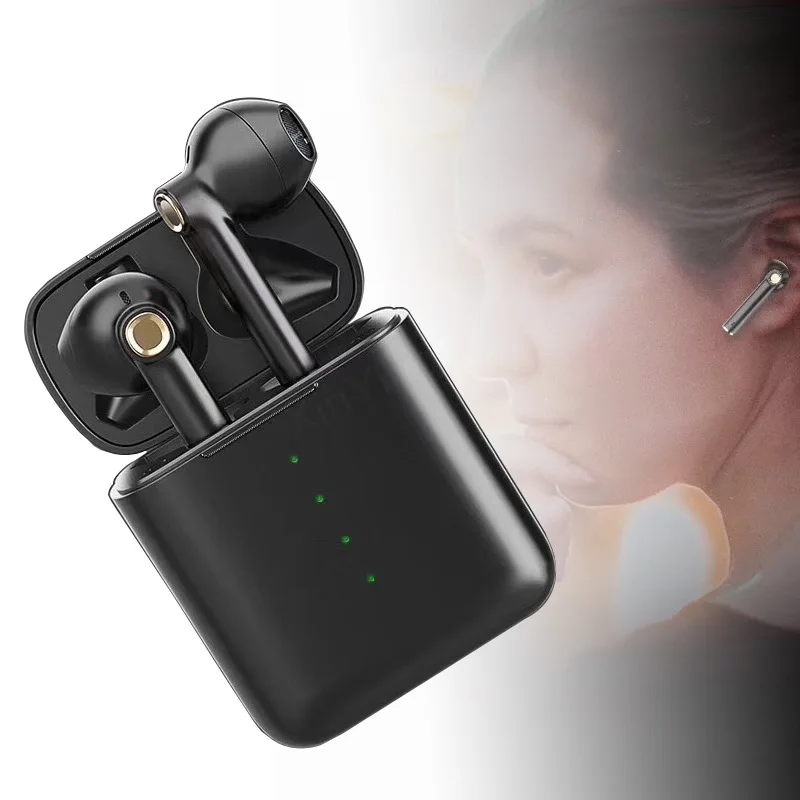 HD-S16 TWS беспроводные Bluetooth наушники 5,0 наушники с сенсорным управлением Hifi Качество звука прозрачные прочные наушники с зарядным устройством